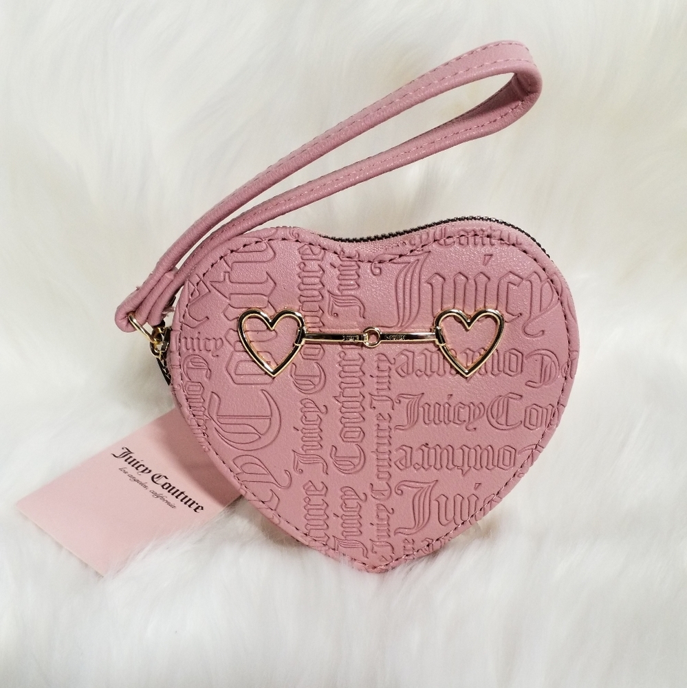 Juicy Couture - Heart Shaped Wristlet NWT